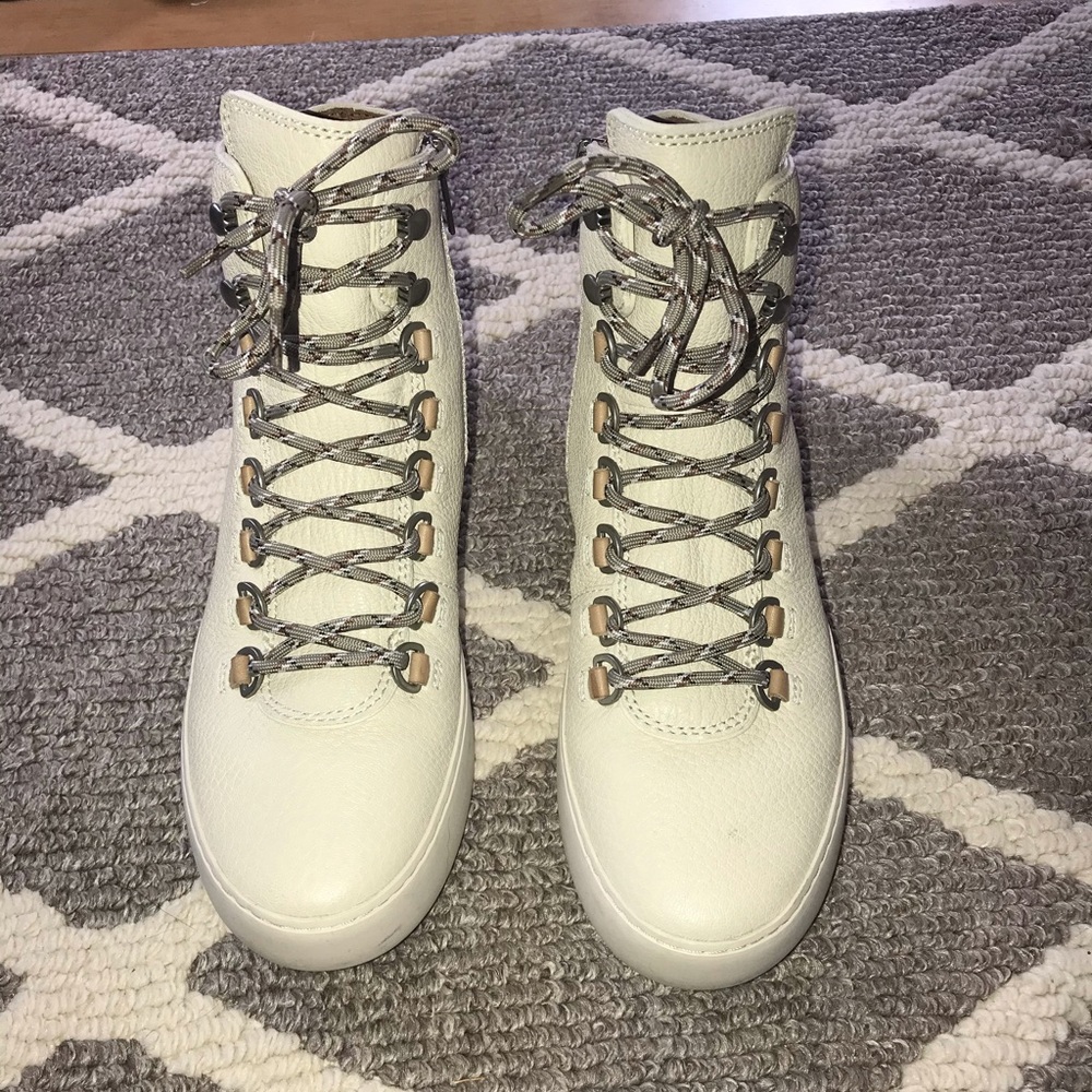 Frye Leather Hightop Sneakers